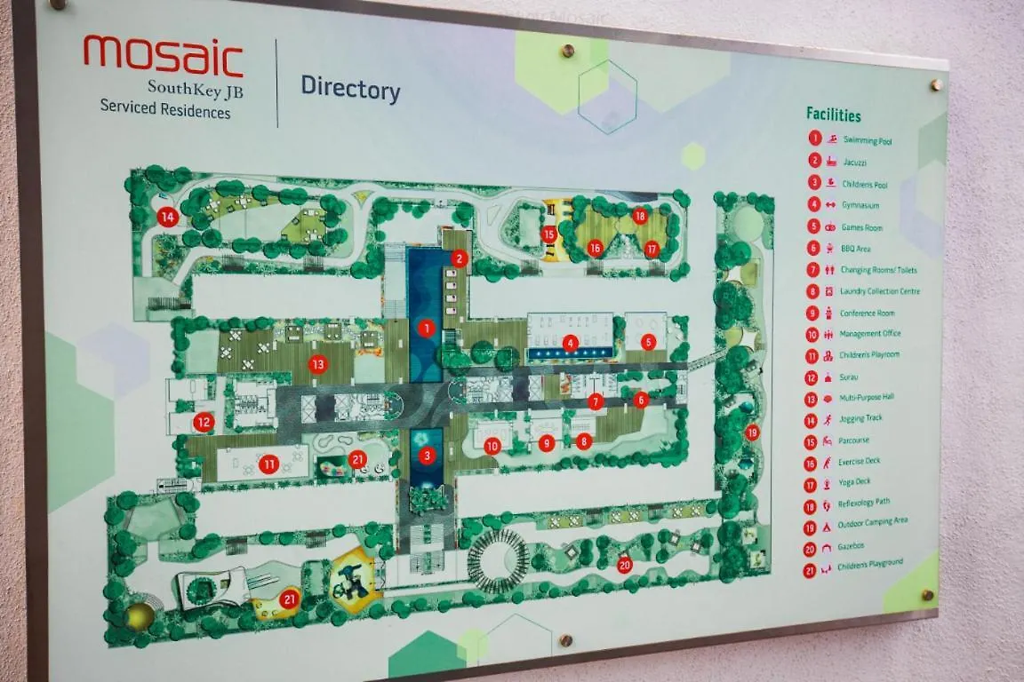 Homybed Southkey Mosaic Homestay Johor Bahru Appartamento
